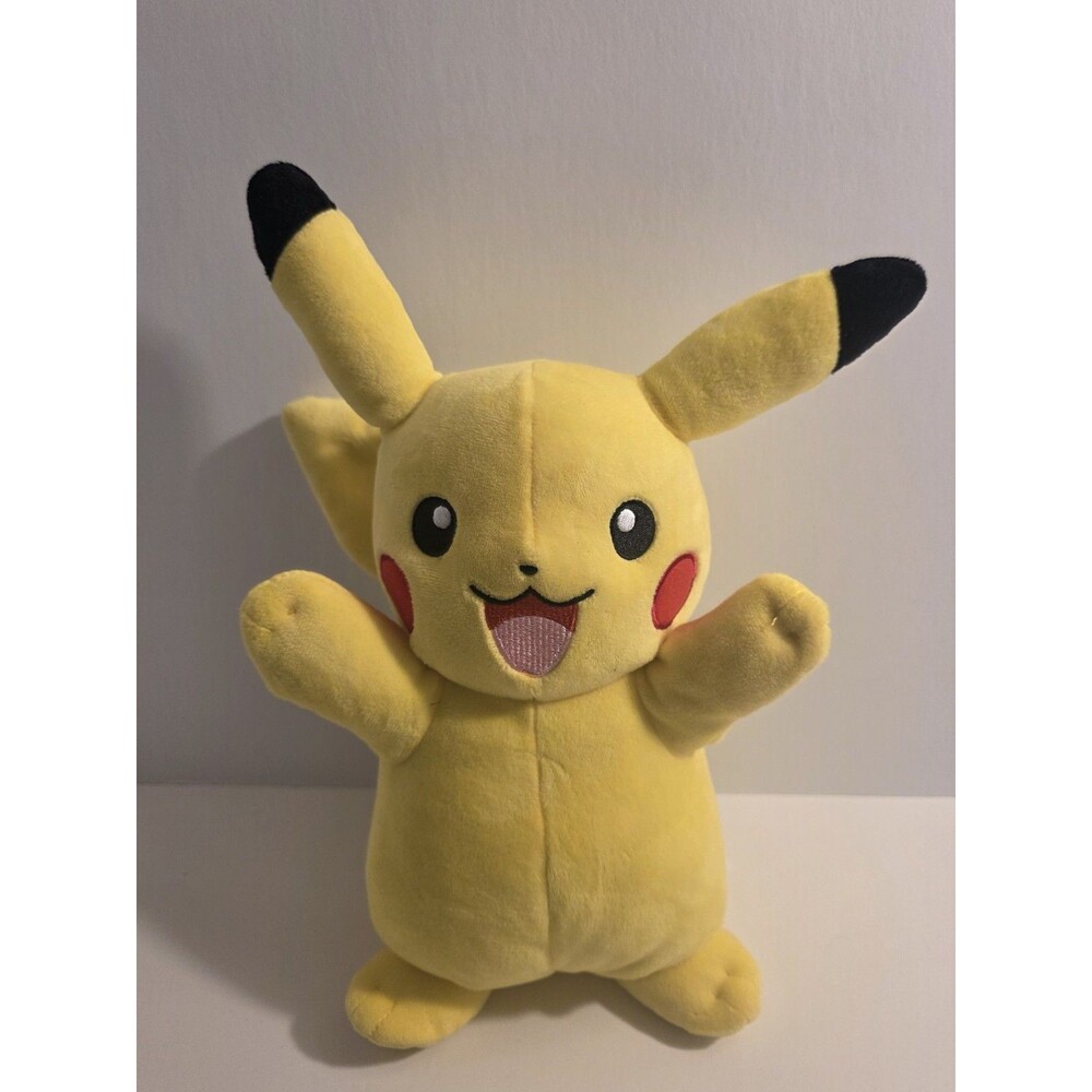 POKEMON PIKACHU TALKING & LIGHT UP CHEEKS PLUSH 10 INCH STUFFED ANIMAL 2021